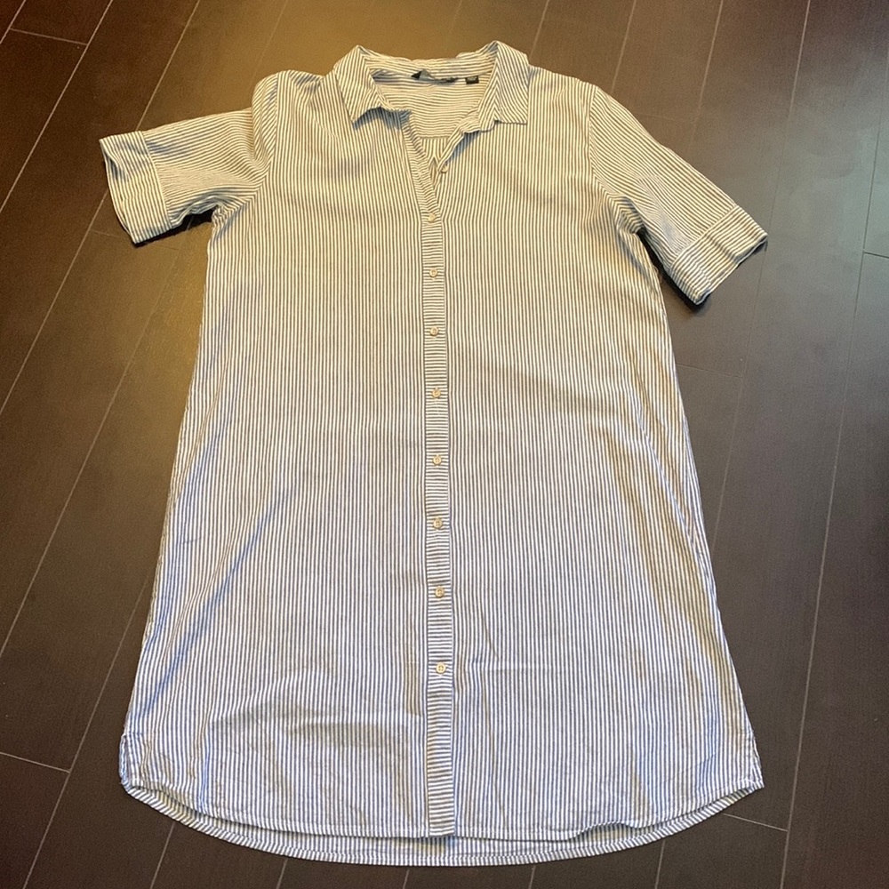 Cute Striped Shirtdress